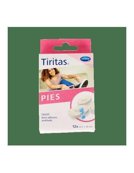 Tiritas Pies Callos Disco Protector, 12 Uds