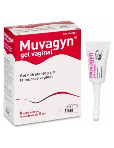 Muvagyn Gel Hidratante 8 Tubos Monodosis