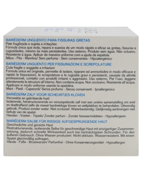 Bariederm Reparador Antigrietas Ungüento, 40 G