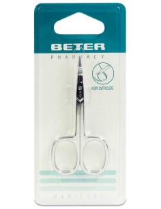 Beter Tijera Manicura Pieles Cromada Recta Profesional