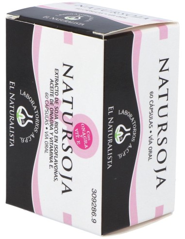 El Naturalista Natursoja Con Onagra 60Cáps
