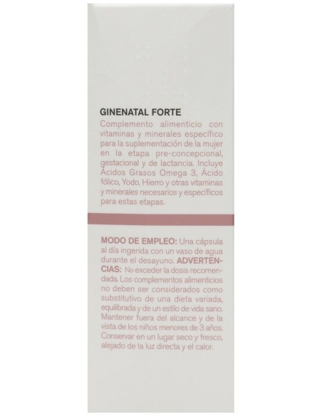 Cumlaude Ginenatal Forte, 30 Cápsulas