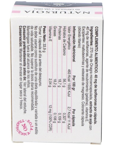 El Naturalista Natursoja Con Onagra 60Cáps