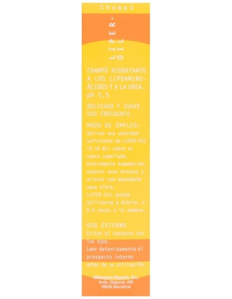 Liper Oil Champu 200 Ml.