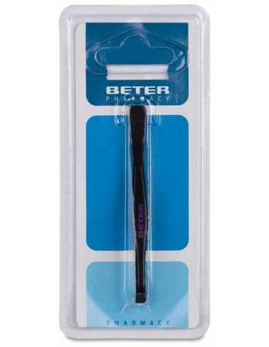Beter Pinza Recta Pavonada Negra 7_5Cm 1Ud