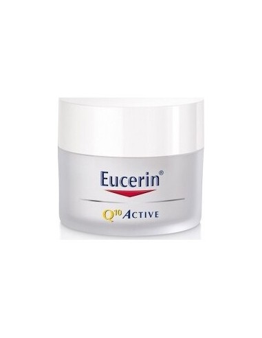 Eucerin Q10 Active Antiarrugas Crema De Día Para La Piel Seca, 50 Ml