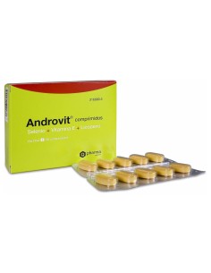 Androvit Selenio + Vitamina E + Licopeno, 30 Comprimidos