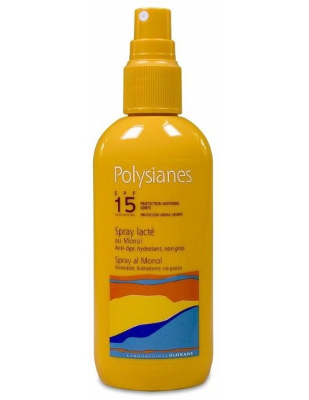 Klorane Polysianes Spf15 Spray 125 Ml