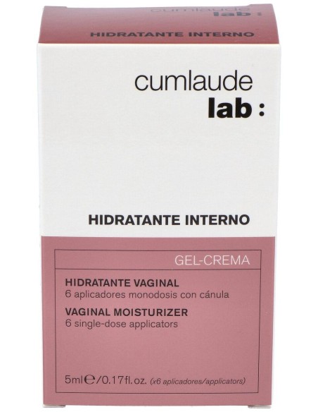 Cumlaude Hidratante Interno Gel-Crema 6 Ml, 6 Uds