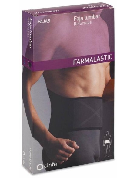 Farmalastic Faja Lumbar Reforzada Talla 3, 1 Ud