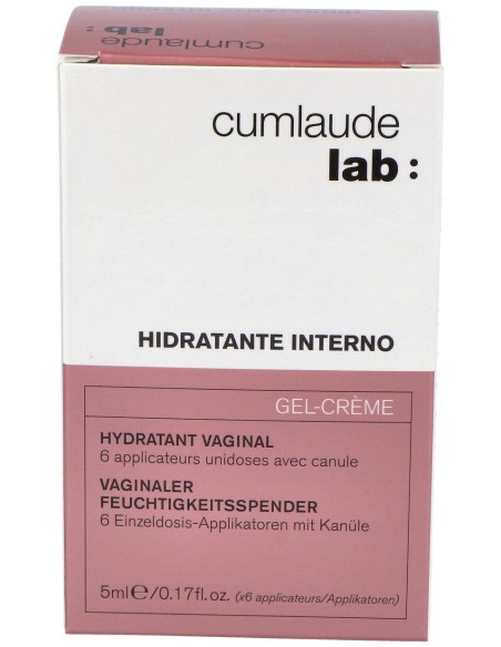 Cumlaude Hidratante Interno Gel-Crema 6 Ml, 6 Uds