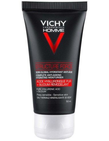 Vichy Homme Structure Force Crema Hidratante Antiedad 50Ml