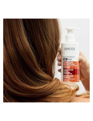 Vichy Dercos Kera Solutions Shampooing Reconstituant 250Ml