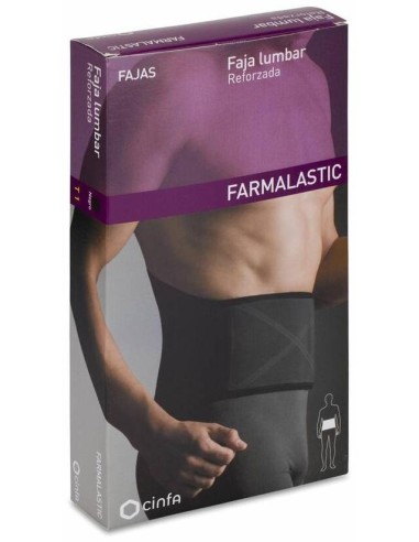 Farmalastic Faja Lumbar Reforzada Talla 1, 1 Ud