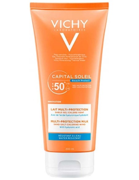 Vichy Capital Soleil Beach Leche Protectora Spf50+ 200Ml