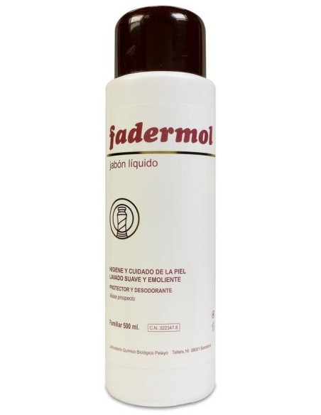 Fadermol Jabón Líquido, 500 Ml