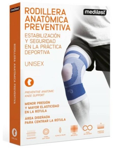 Medilast New Concepts Rodillera Preventiva Talla S, 1 Ud