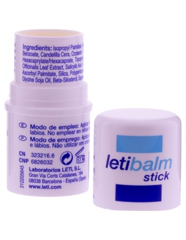 Letibalm Repair Balsamo Nariz-Labios Stick 4Gr