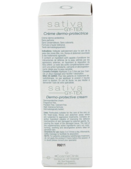Sativa Gy-Tex Cosmeclinik Crema Hidratante Dermoprotectora, 100 Ml