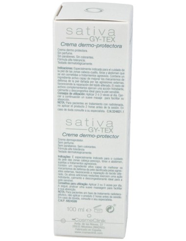 Sativa Gy-Tex Cosmeclinik Crema Hidratante Dermoprotectora, 100 Ml