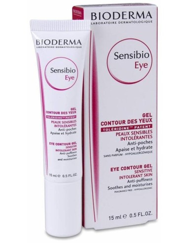 Bioderma Sensibio Contorno Ojos Gel-Crema Piel Sensible, 15 Ml
