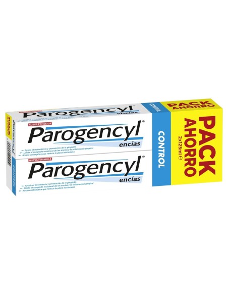 Duplo Parogencyl Control Pasta Dental, 2 Unidades