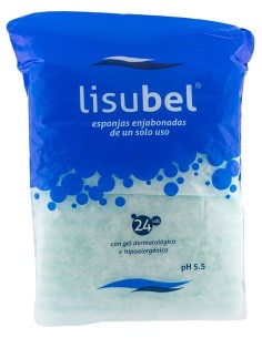 Lisubel Esponjas Enjabonadas Desechables 24Uds