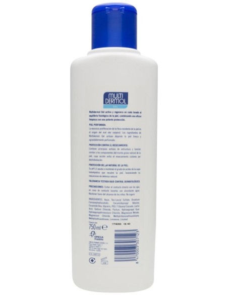 Multidermol Gel 750 Ml.