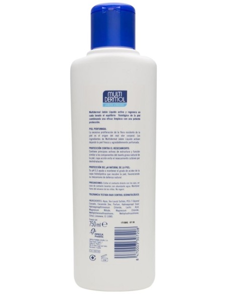Multidermol Jabon Liquido 750 Ml.