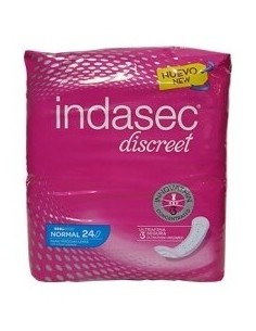 Indasec Discreet Normal 24 Unidades