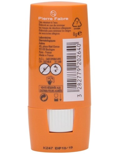 Avène Solar Stick Zonas Sensibles Spf 50+, 8 G