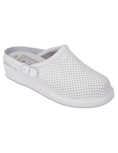 Hankshoes Zueco Relax Blanco Talla 44, 1 Par