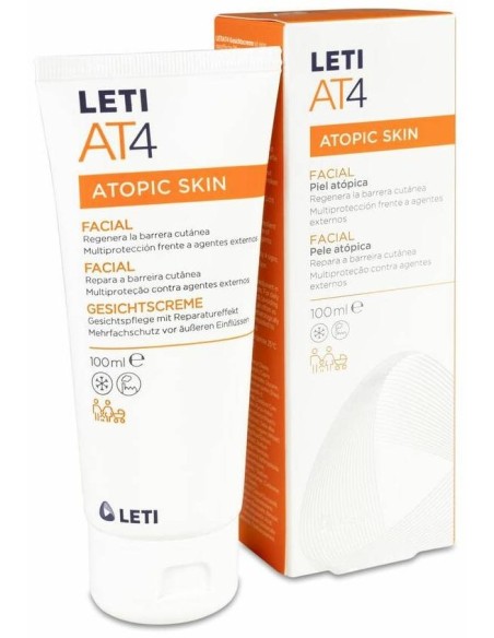 Leti At4 Facial Piel Atópica, 100 Ml