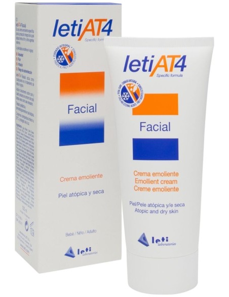 Leti At4 Facial Piel Atópica, 100 Ml
