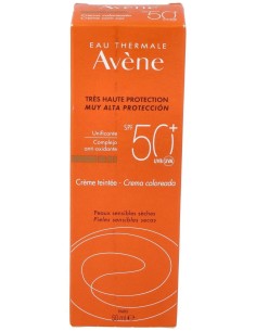 Avène Solar Crema Coloreada Spf 50+, 50 Ml