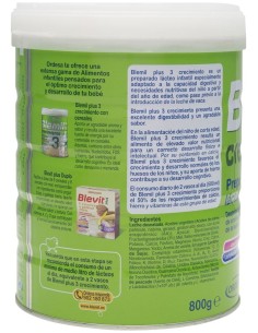 Blemil Plus Crecimiento 3, 800 G 2