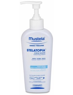 Mustela Stelatopia Crema Lavante Cabello Y Cuerpo Piel Atópica, 200 Ml