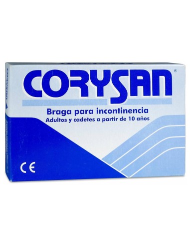 Corysan Braga Adulto Para Incontinencia Cierre Clip Talla 8, 1 Ud