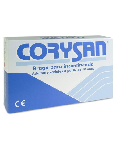 Corysan Braga Adulto Para Incontinencia Cierre Clip Talla 12, 1 Ud