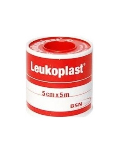 Leukoplast Esparadrapo Color Carne 5 Cm X 5 M, 1 Ud