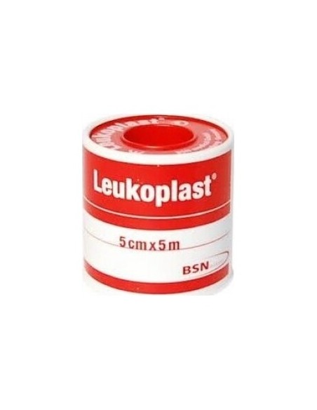 Leukoplast Esparadrapo Color Carne 5 Cm X 5 M, 1 Ud