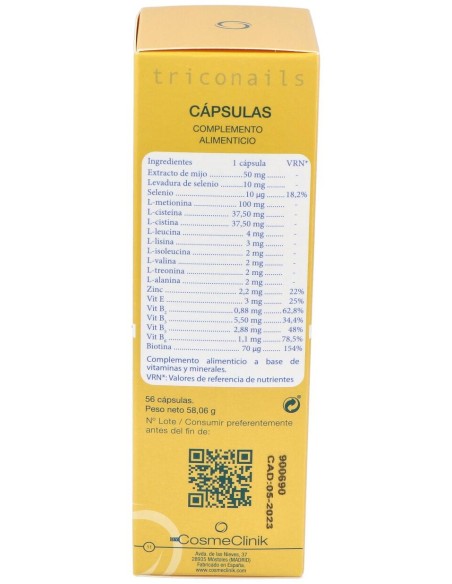 Cosmeclinik Triconails 60Cap.