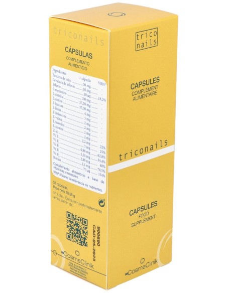 Cosmeclinik Triconails 60Cap.