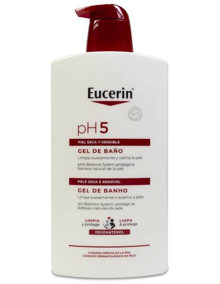 Eucerin Gel De Baño Ph5 1000Ml