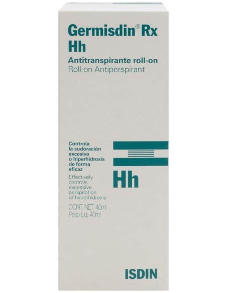Isdin Germisdin Ultra 72H Antitranspirante Roll-On, 40 Ml