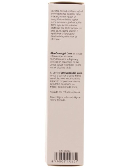 Ginecanescalm Gel Higiene Íntima Calmante 200Ml