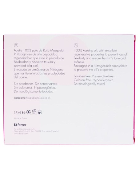 Repavar Regeneradora Aceite Puro De Rosa Mosqueta, 15 Ml