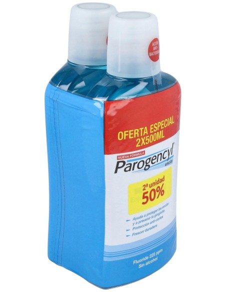 Duplo Parogencyl Control Encías Colutorio, 2 X 500 Ml