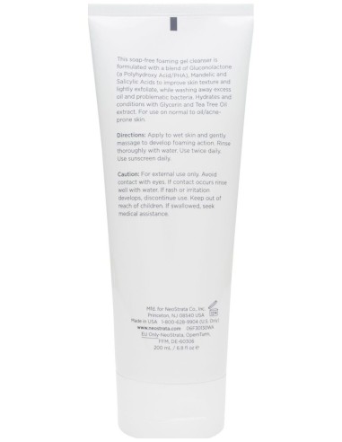 Neostrata Clarify Limpiador Sebonormalizante Mandélico 200Ml