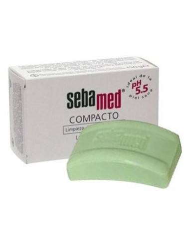 Sebamed Compacto Limpieza Piel Sensible, 100 G